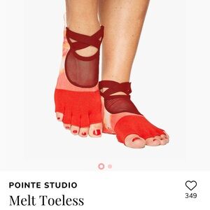 Pointe Studio Melt Toeless socks S/M